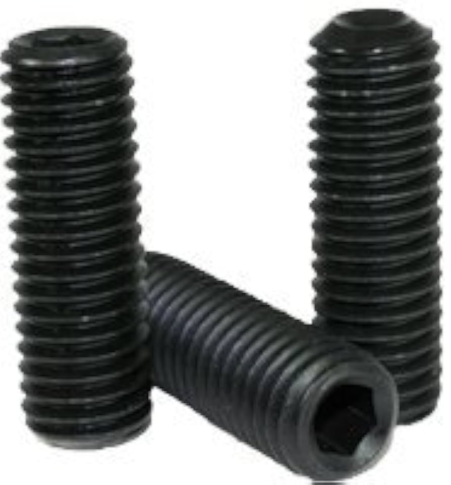 Picture of Brighton Best 101697 7/8"-9X2" Socket Set Screws Cup Point Coarse Alloy Thermal Black Oxide